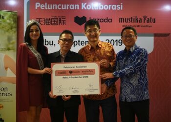 Mustika Ratu Masuk Pasar Tiongkok Lewat Lazada dan Tmall