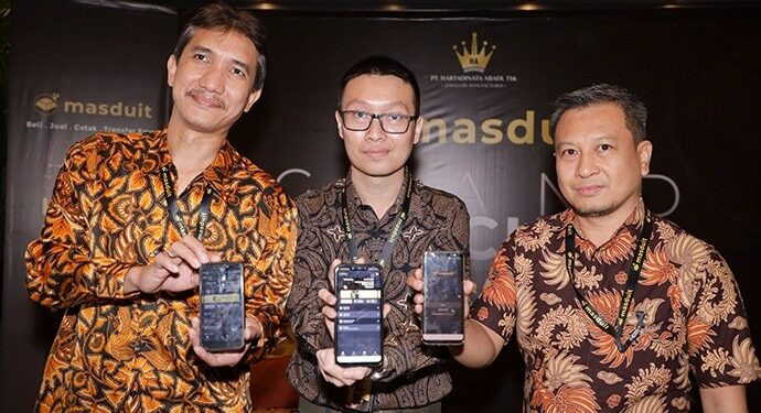MasDuit Permudah Milenial Berinvestasi Emas