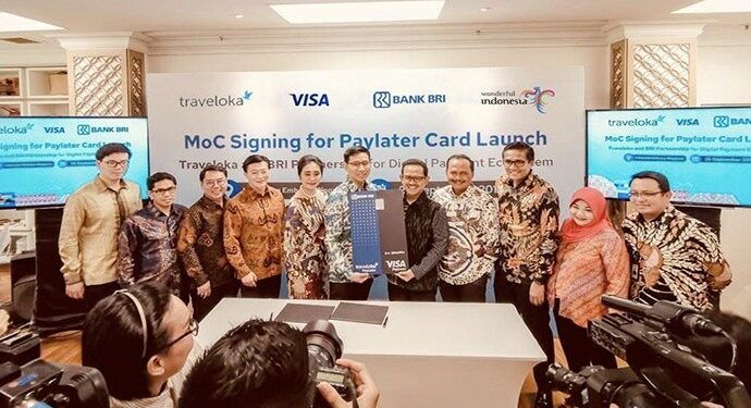 Traveloka Gandeng BRI Hadirkan PayLater Card
