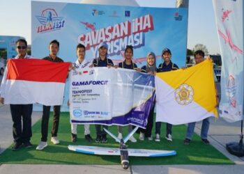 Robot Terbang UGM Juara UAV di Turki
