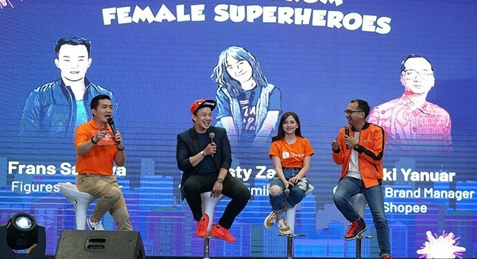 Shopee Gelar Stories From Female Superheroes di ICC 2019