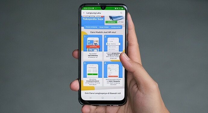 Tokopedia Sedia Fitur Permudah Penjualan Ponsel Bekas