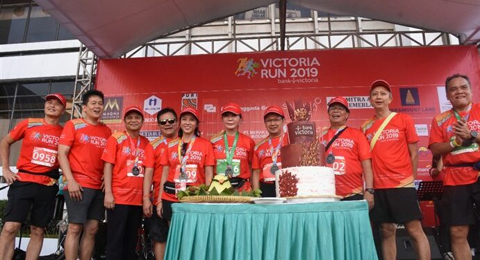 Victoria Run 2019, Puncak Perayaan HUT ke 25 Bank Victoria