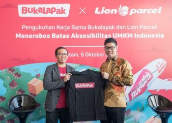 Bukalapak dan Lion Parcel Bekerjasama Untuk Logistik UMKM