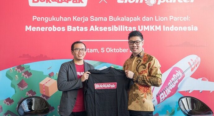 Bukalapak dan Lion Parcel Bekerjasama Untuk Logistik UMKM