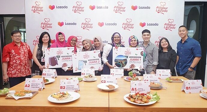 Dorong Tren Gaya Makan Sehat, Lazada Gelar Kompetisi Dapur Lazada ke-4