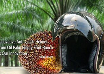 Helm dari Limbah Tandan Kelapa Sawit