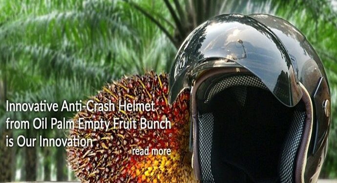 Helm dari Limbah Tandan Kelapa Sawit