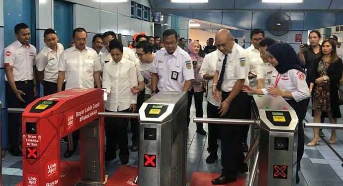 QR Code LinkAja Bisa Untuk Bayar KRL