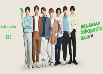 BTS Jadi Brand Ambassador Tokopedia