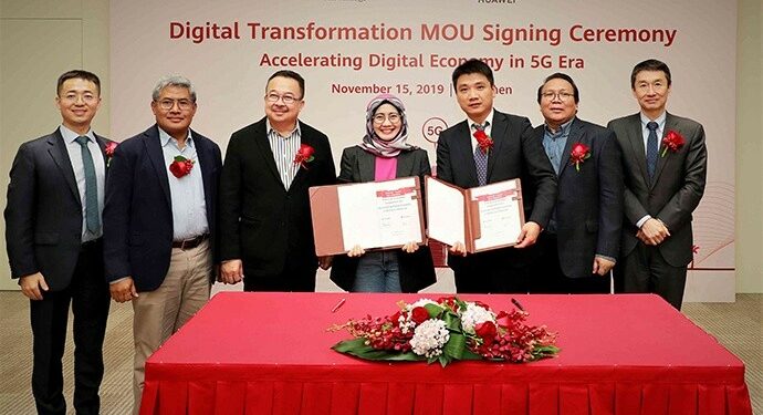 Huawei Bermitra dengan Telkomsel untuk Bangun Indonesia Digital