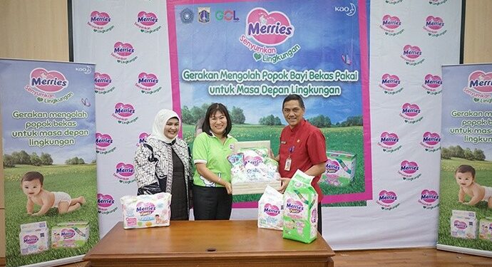 Kao Luncurkan Gerakan Daur Ulang Sampah Popok