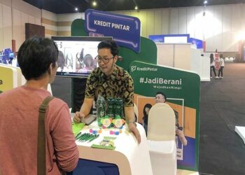 Kredit Pintar Gelar Kampanye #JadiBerani di Acara Fintech Exhibition Surabaya 2019
