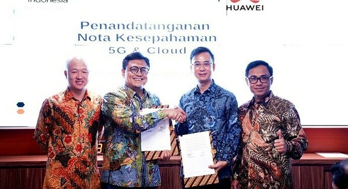 Telkom Gandeng Huawei Untuk Program Inovasi Teknologi 5G dan Cloud Bersama