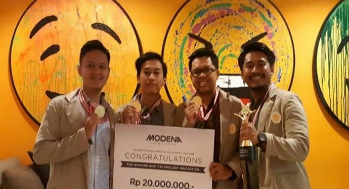 Tim Andeska UGM Ubah Pemanas Air Manual Jadi Produk IoT