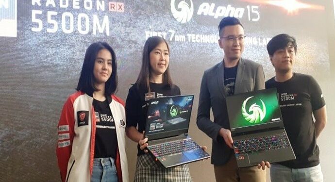 MSI Gandeng AMD Hadirkan Laptop Gaming Berteknologi 7nm