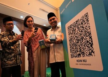 Sedekah Digital Lewat QRIS Pada Kotak Infaq NU