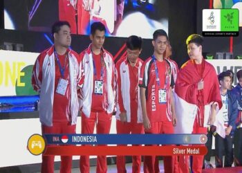 Timnas Mobile Legends Indonesia untuk SEA Games Raih Medali Perak