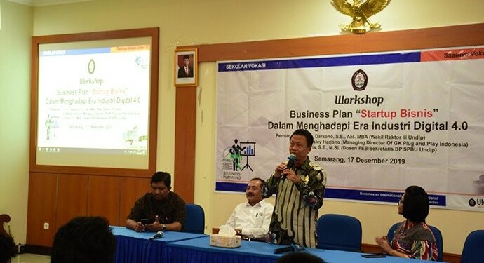 Undip Gelar Workshop Business Plan Startup Bisnis