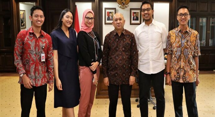 MenkopUKM dan Stafsus Presiden Bahas Pengembangan Produk UMKM