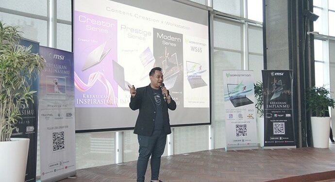 MSI Hadirkan Laptop Untuk Kreator Konten