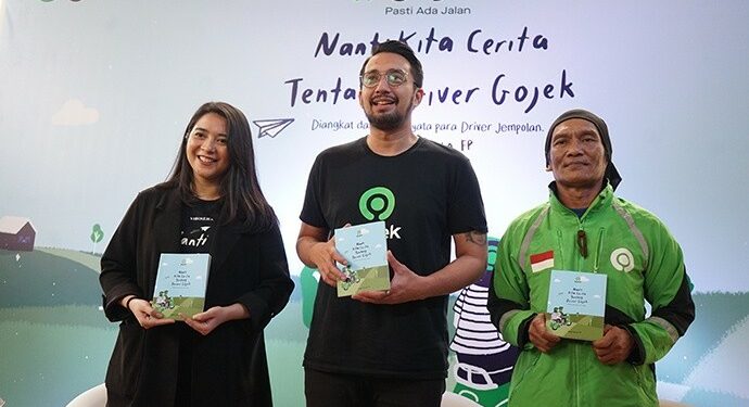 Kisah Mitra Driver Gojek Dibuatkan Buku