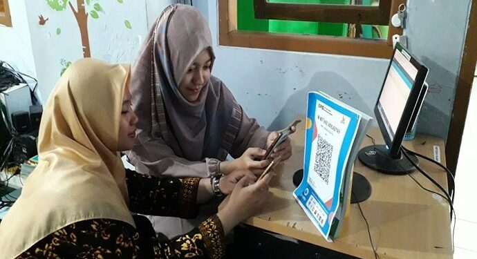 Madrasah di Semarang Terapkan QRIS Untuk Pembayaran
