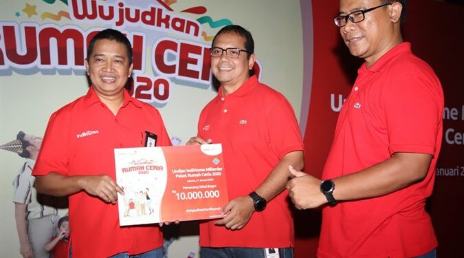 Program Undian IndiHome Miliarder Paket Wujudkan Rumah Ceria 2020  IndiHome Apresiasi Pelanggan dengan Total Hadiah Hingga Rp5 M