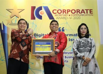 Telkom Dinobatkan sebagai Corporate of The Year 2020