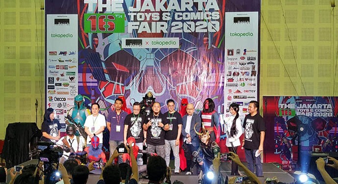 Jakarta Toys & Comics Fair 2020 Disambangi 20 Ribu Pengunjung
