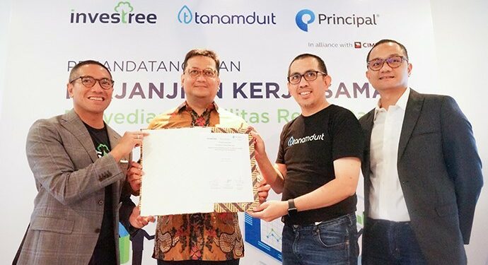 Investree, Tanamduit dan Principal Asset Management Berkolaborasi