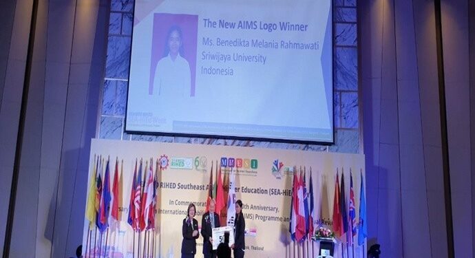 Mahasiswa UNSRI Juarai Kontes Logo AIMS Internasional Di Thailand