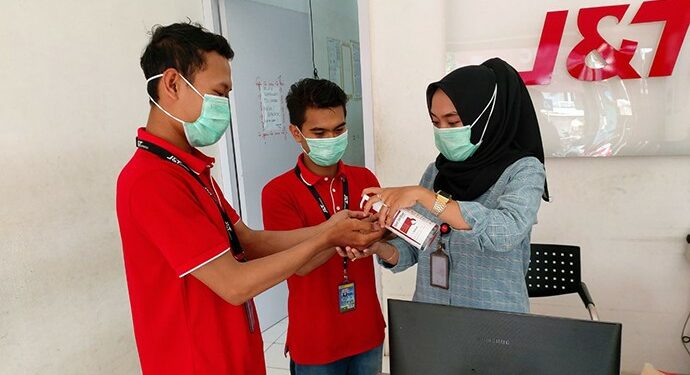 Cegah Penyebaran Virus Corona J&T Express Perketat Standar Operasional
