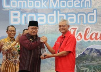 Agresif Dukung Percepatan Digitalisasi, Telkom Resmikan Lombok Modern Broadband Island