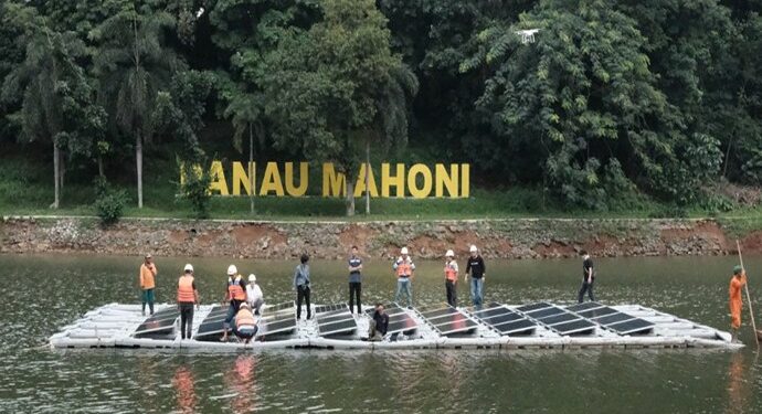 JSKY dan Universitas Indonesia bangun PLTS Terapung Bifacial