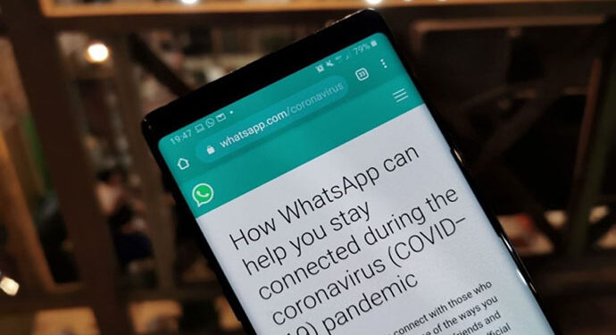 WhatsApp Luncurkan Pusat Informasi COVID-19 dan Donasi