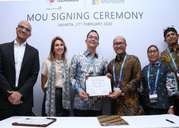 Telkomsel Gandeng Microsoft Kembangkan Kecerdasan Buatan Hingga IoT