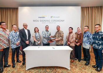 Bank Mandiri Gandeng Microsoft Optimalkan Kinerja Bisnis Dengan Cloud