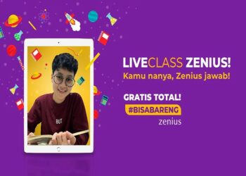 Zenius Live Teaching Perkuat Dukungan untuk Siswa Belajar Mandiri