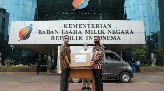 Dukung Penanganan Covid-19, TelkomGroup Serahkan 44 Ventilator kepada Yayasan BUMN Untuk Indonesia