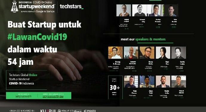Global Online Startup Weekend Ajak Masyarakat Cari Solusi Hadapi Covid-19