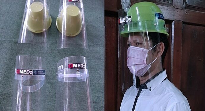 CIMEDs UGM Buat Pelindung Wajah Untuk Tenaga Medis Hadapi Covid-19