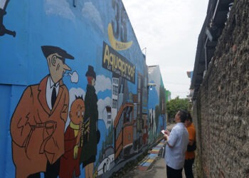 Kreativitas Warga Bangun Lingkungan Tinggal Yang Indah