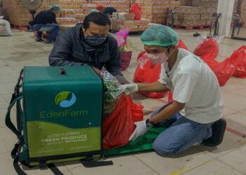 Eden Farm Ajak Masyarakat Jaga Rantai Distribusi Bahan Pangan