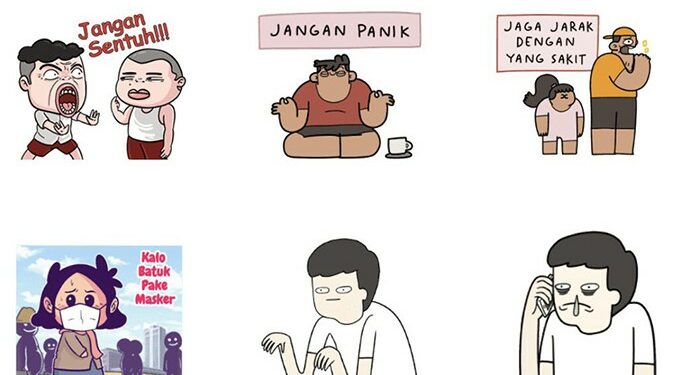 Line Gandeng Kreator Lokal Untuk Stiker Edukasi Covid-19