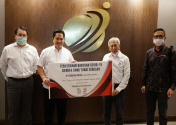 Tri Indonesia Donasikan Rp 10 Miliar untuk Bantu Mitigasi Covid-19