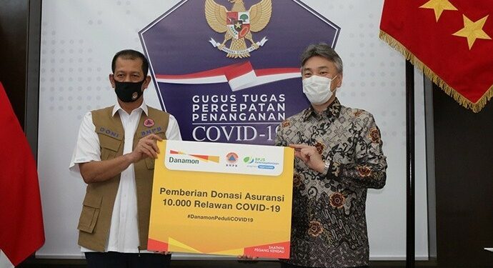 Danamon Donasikan Asuransi Bagi Relawan Medis dan Non-Medis