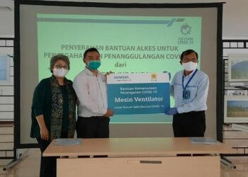 Siemens Donasi Senilai Rp 1 Miliar Untuk Penanganan COVID-19 di Indonesia