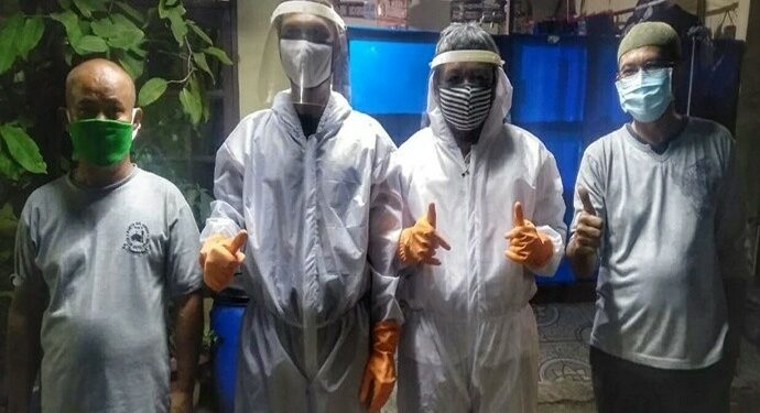 SoD UPH Insiasi Produksi dan Bagikan Face Shield Gratis