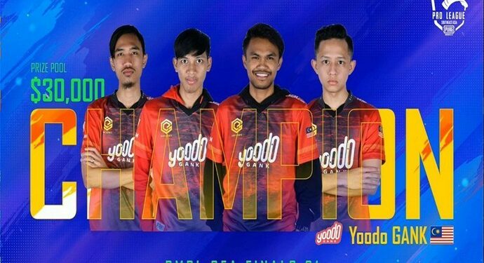 Yoodoo Gank Juara PMPL SEA Finals 2020